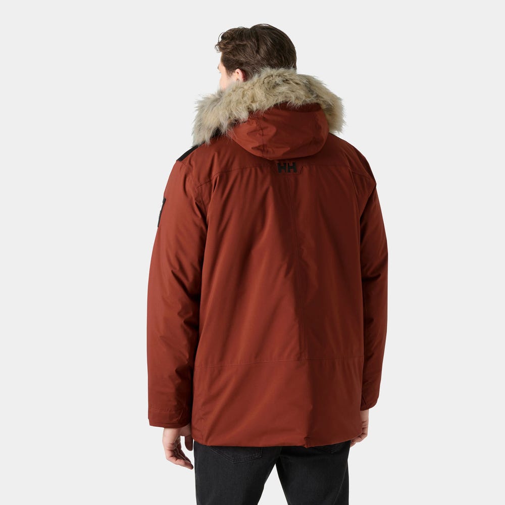 Men's Insulated Waterproof Parka - Gray Green