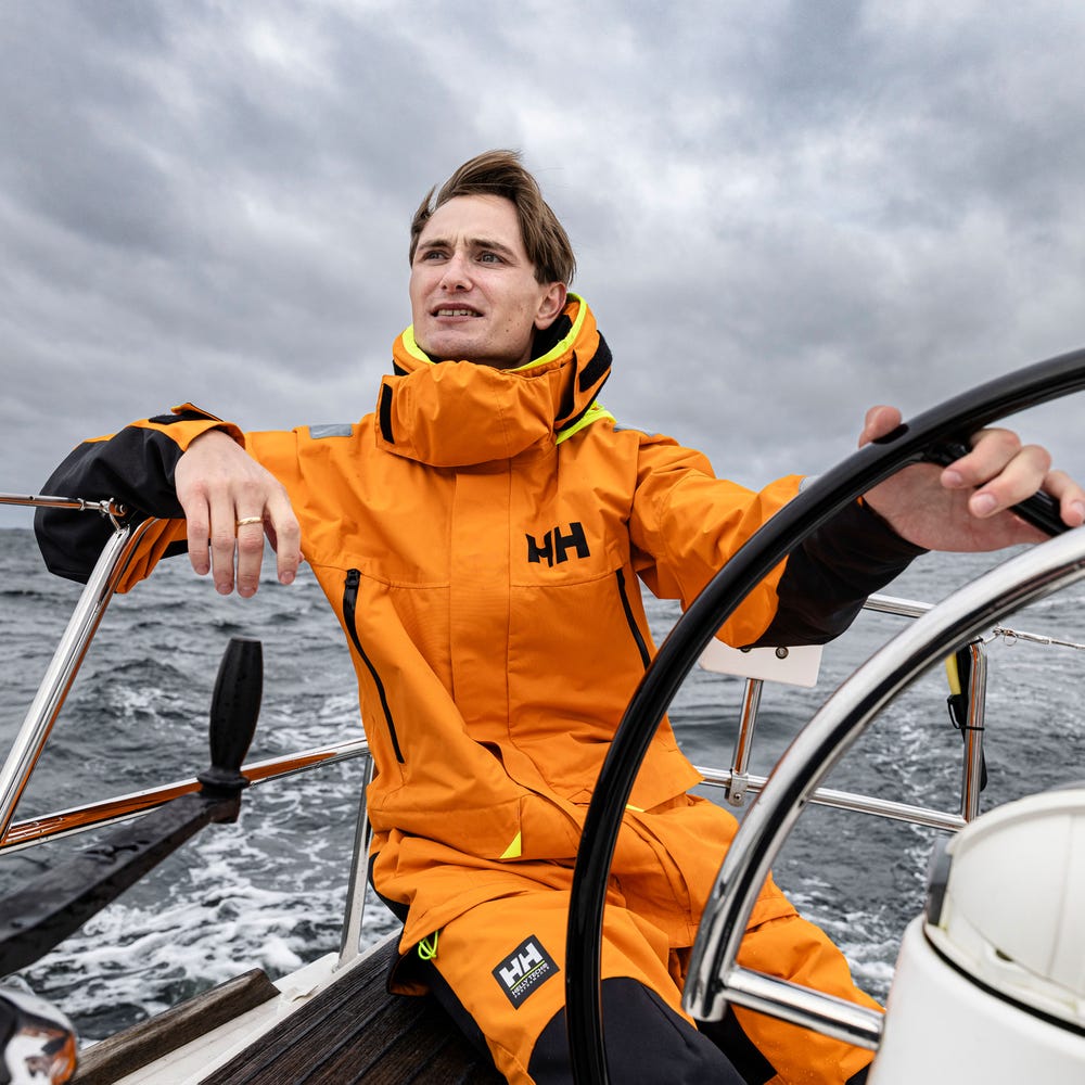 Men's Offshore Waterproof Sailing Jacket - Green