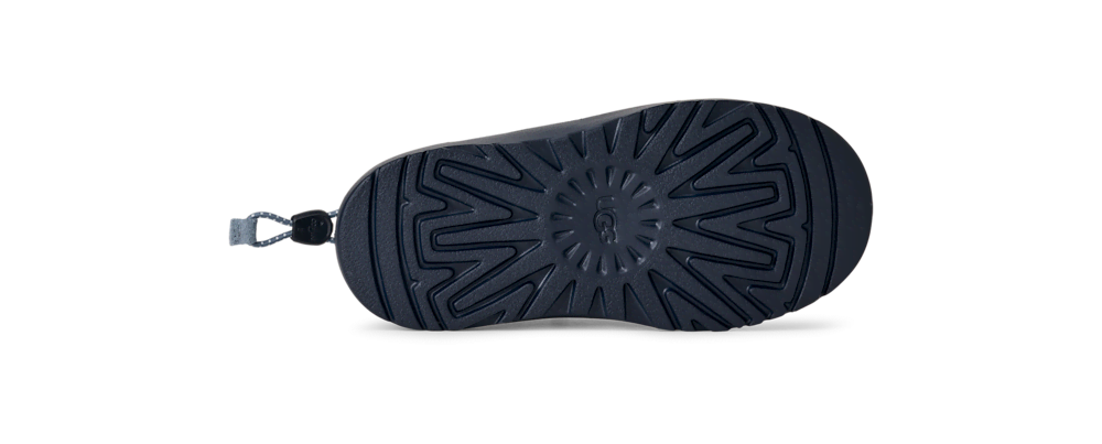 Kids' Waterproof Suede Slip-On Shoe - Black