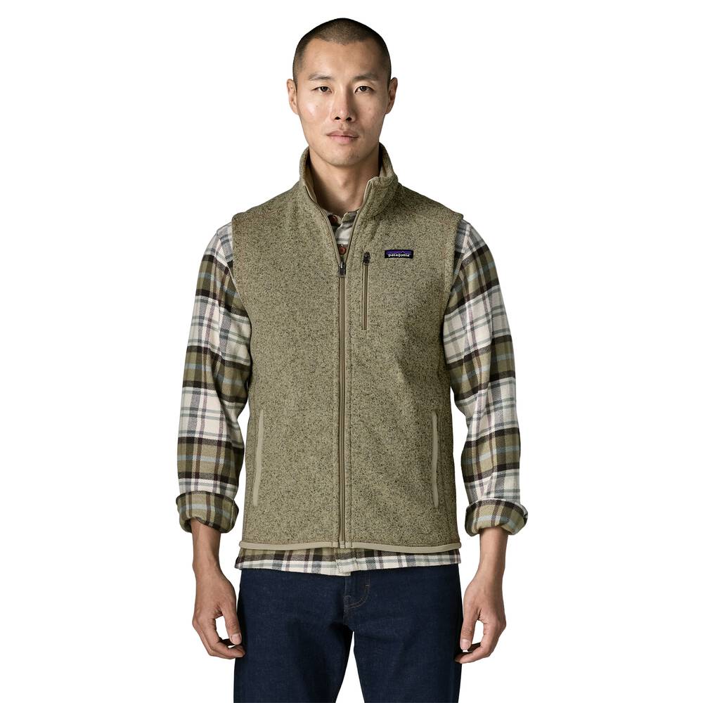 Men's Full-Zip Knit Fleece Vest - Navy