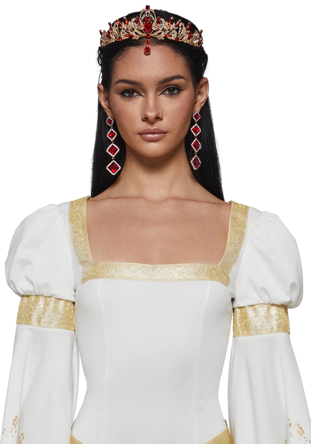 Renaissance Princess Costume Set - White