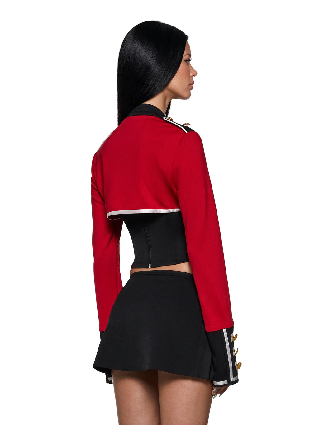 Royal Guard Corset Costume - Red