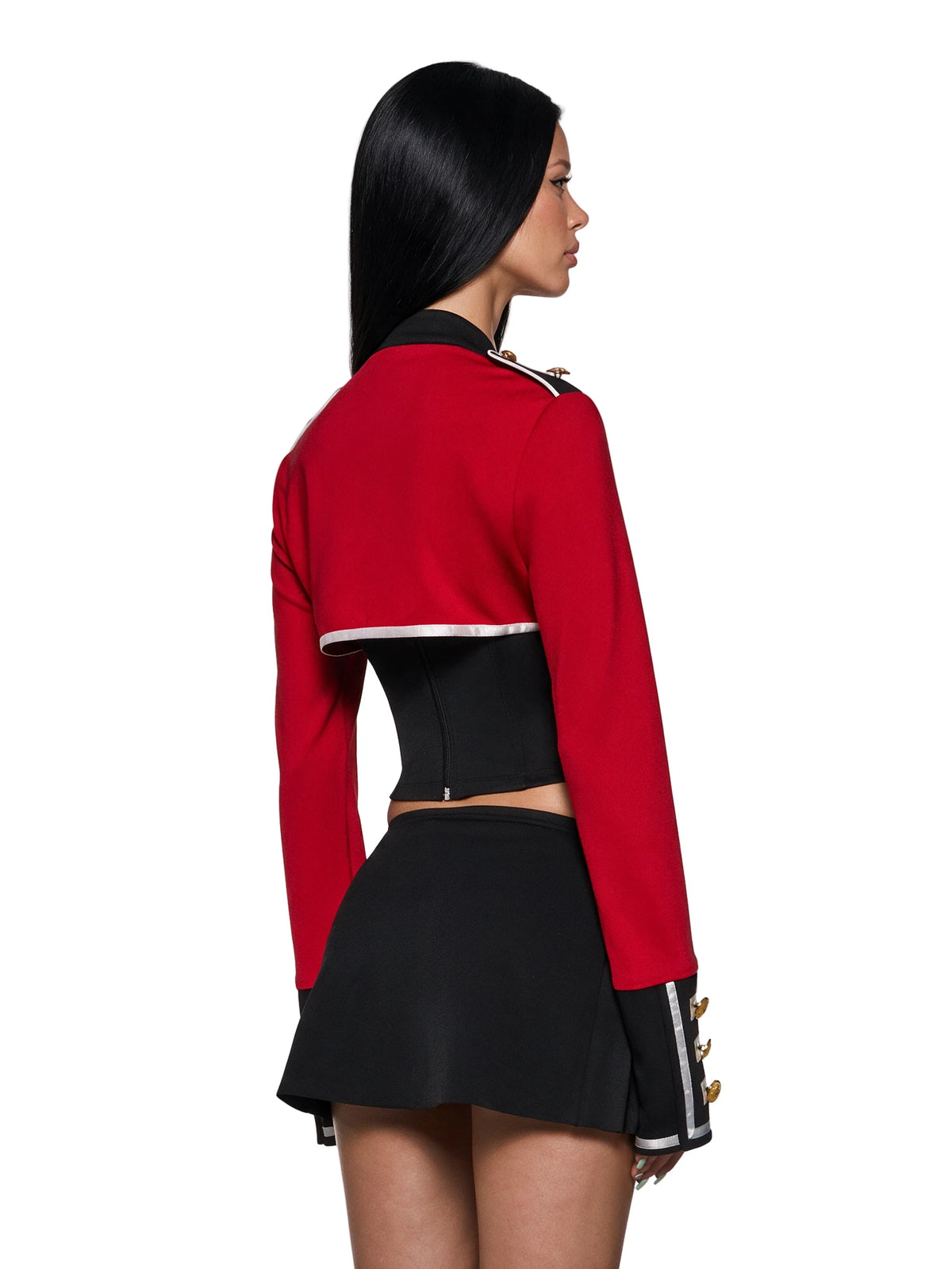 Royal Guard Corset Costume - Red
