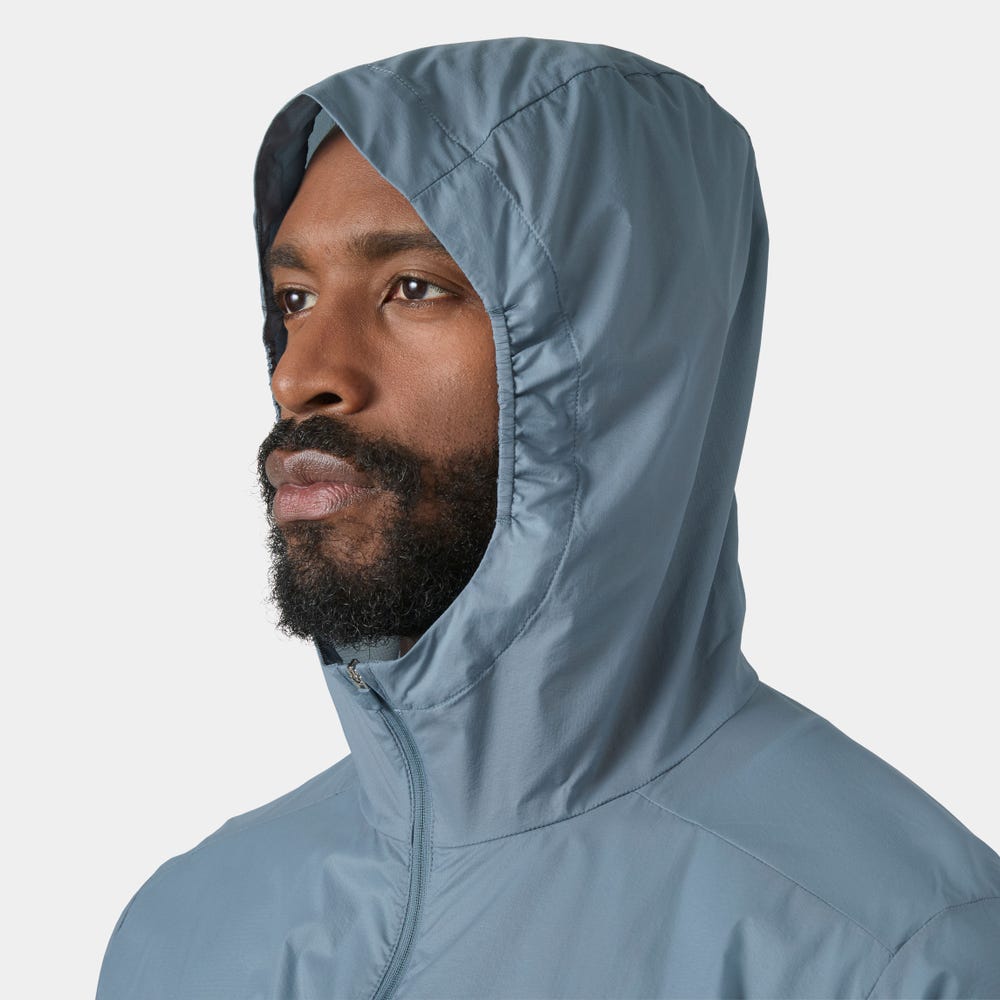Men's Packable Windbreaker Jacket - Black