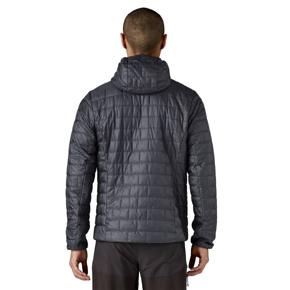 Men's Insulated Hooded Jacket - Brown