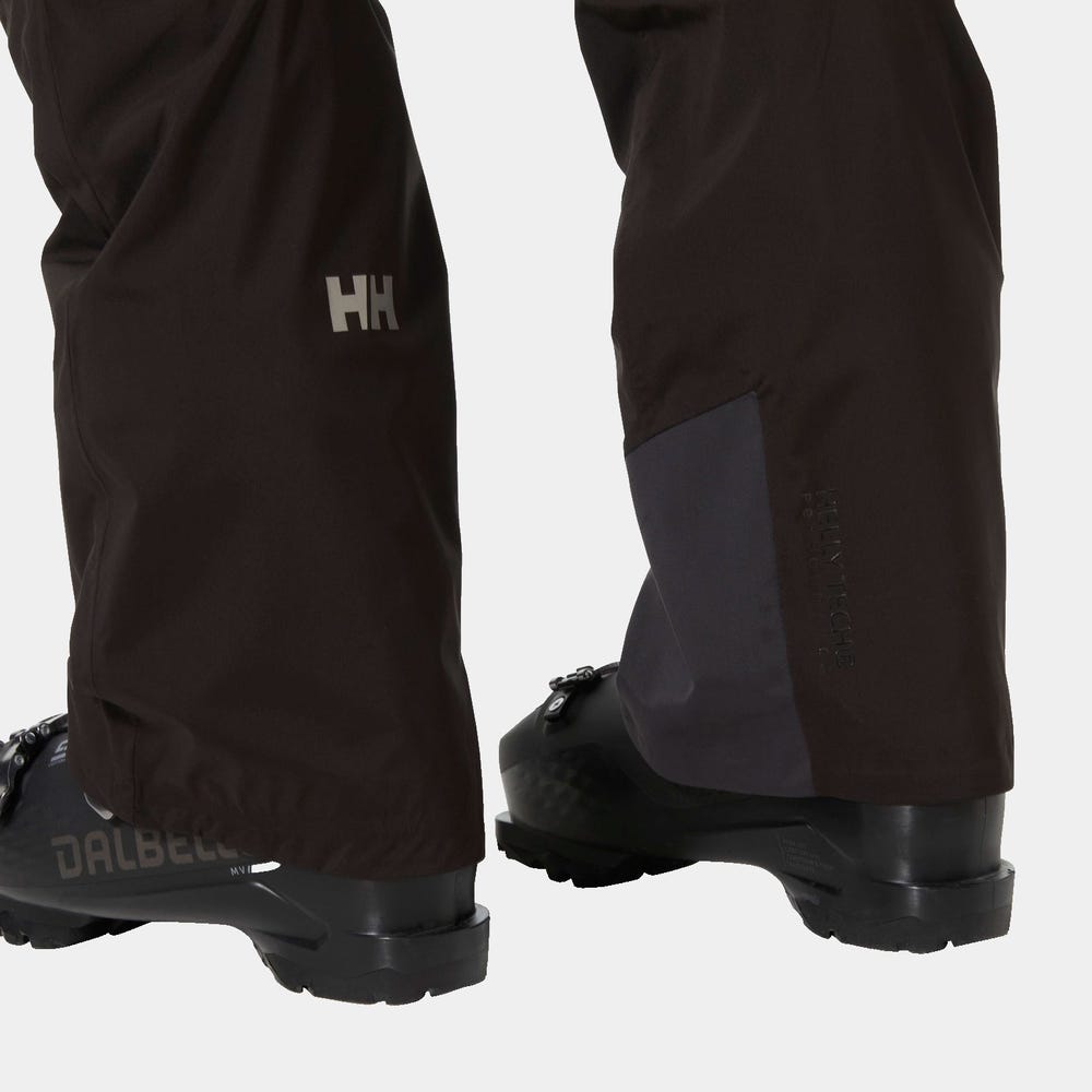 Men's Insulated Ski Pants - Gray Green