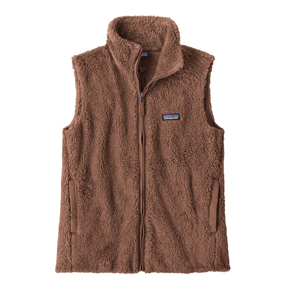 Women's High-Pile Fleece Vest - Taupe