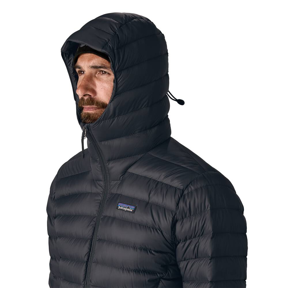Men's 800-Fill Down Hooded Jacket - Purple