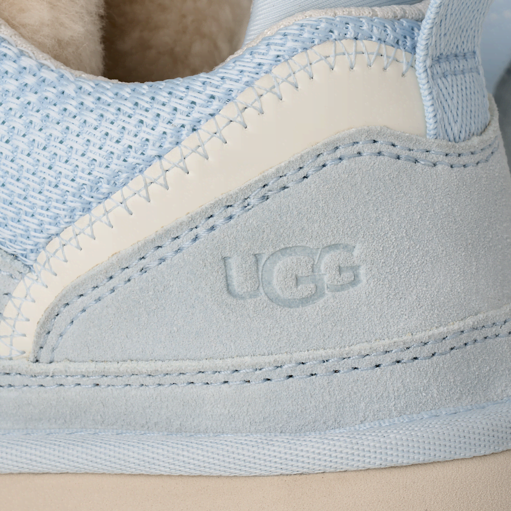 Kids' Suede Mesh Sneaker - Dusted Iris