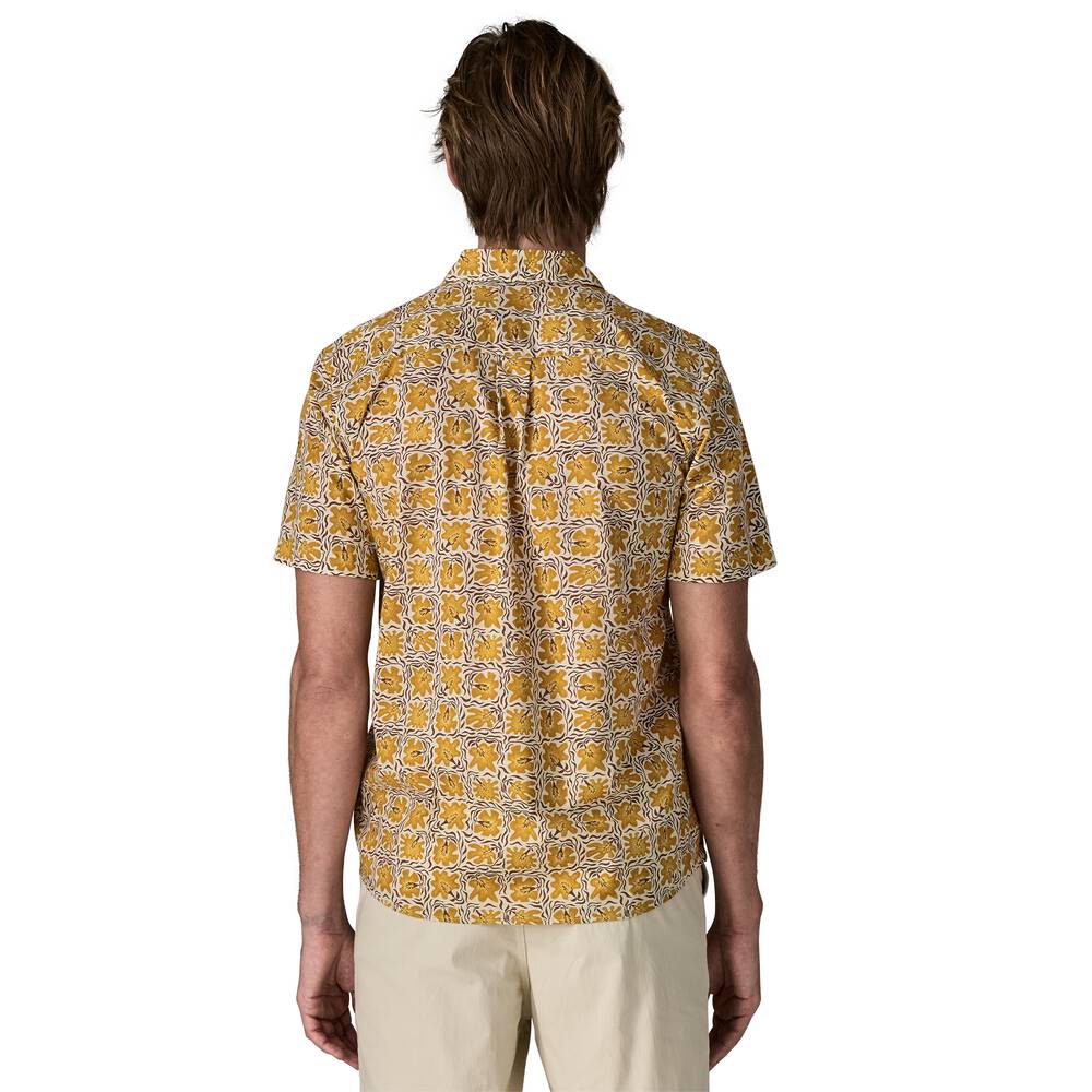 Men's Short-Sleeve Button-Up Shirt - Navy