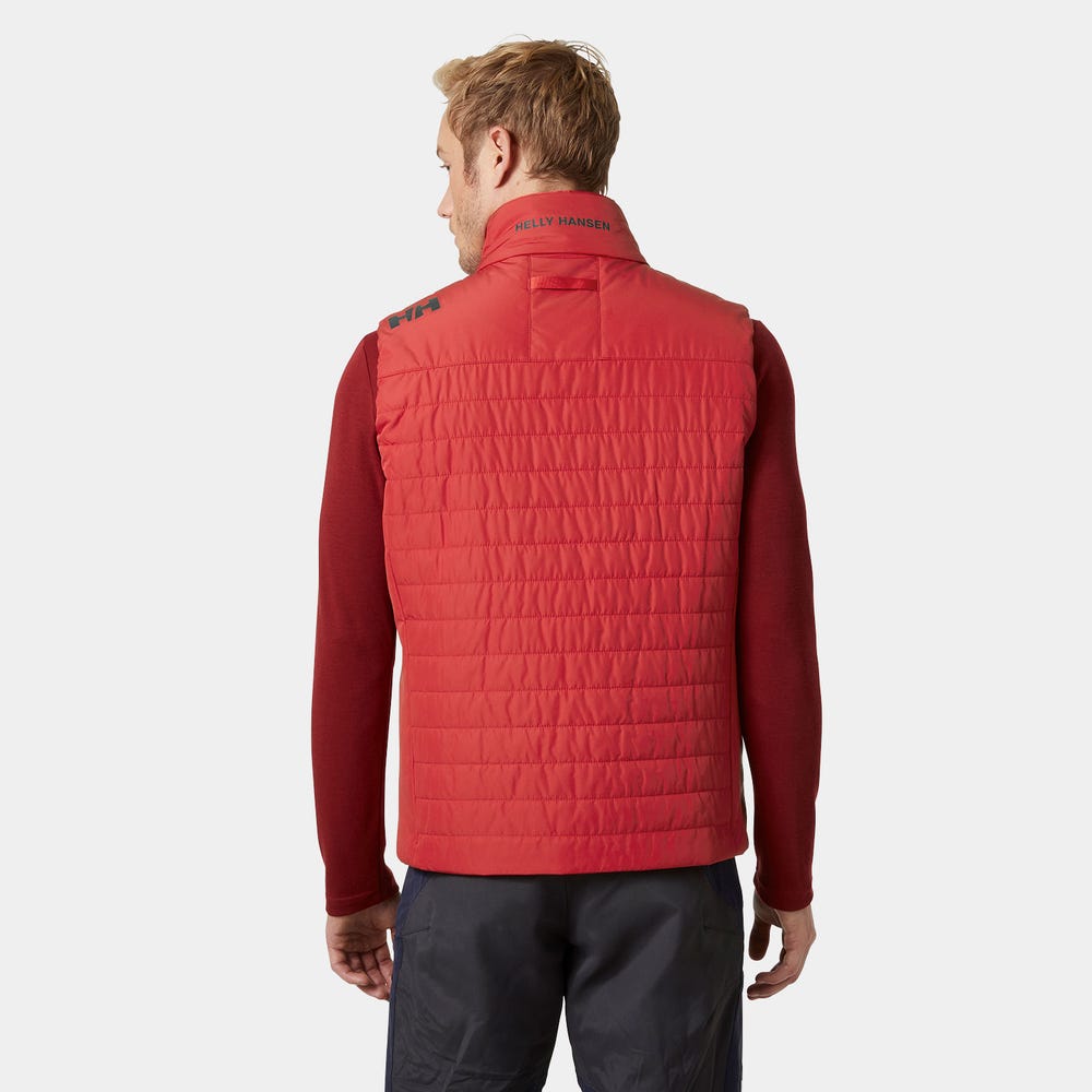 Men's Insulated Sailing Vest - White