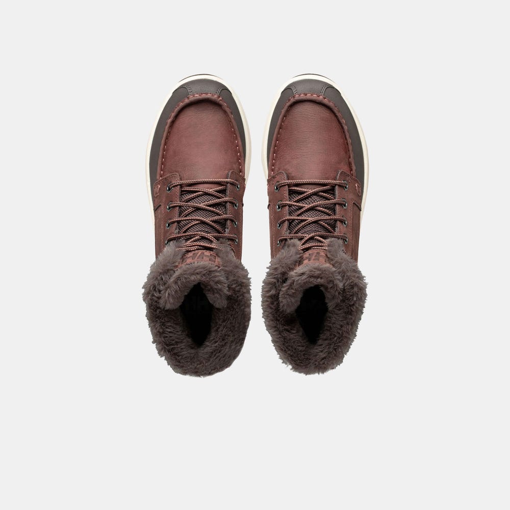 Men's Waterproof Insulated Winter Boots - Brown