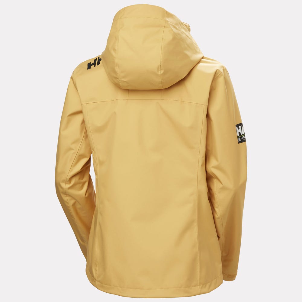 Women's Hooded Sailing Rain Jacket - Black