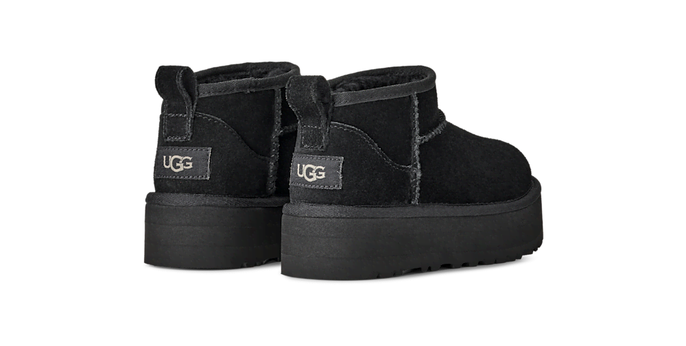 Kids' Suede Platform Ankle Boot - Sand