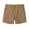 Men's Cotton Canvas Shorts, 5-Inch - Khaki