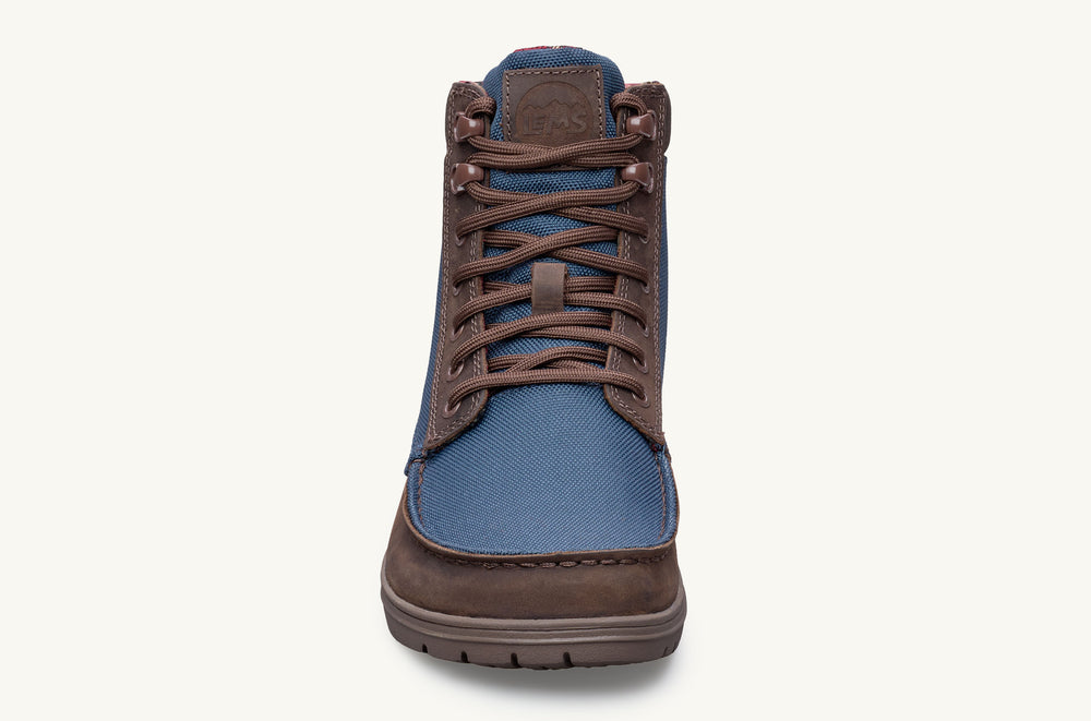 Men's Vegan Casual Lace-Up Boot - Black