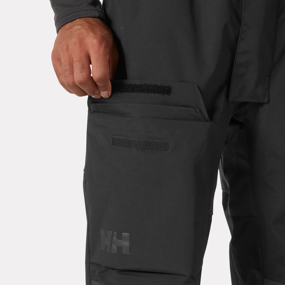 Men's Waterproof Sailing Bib Pants - Orange