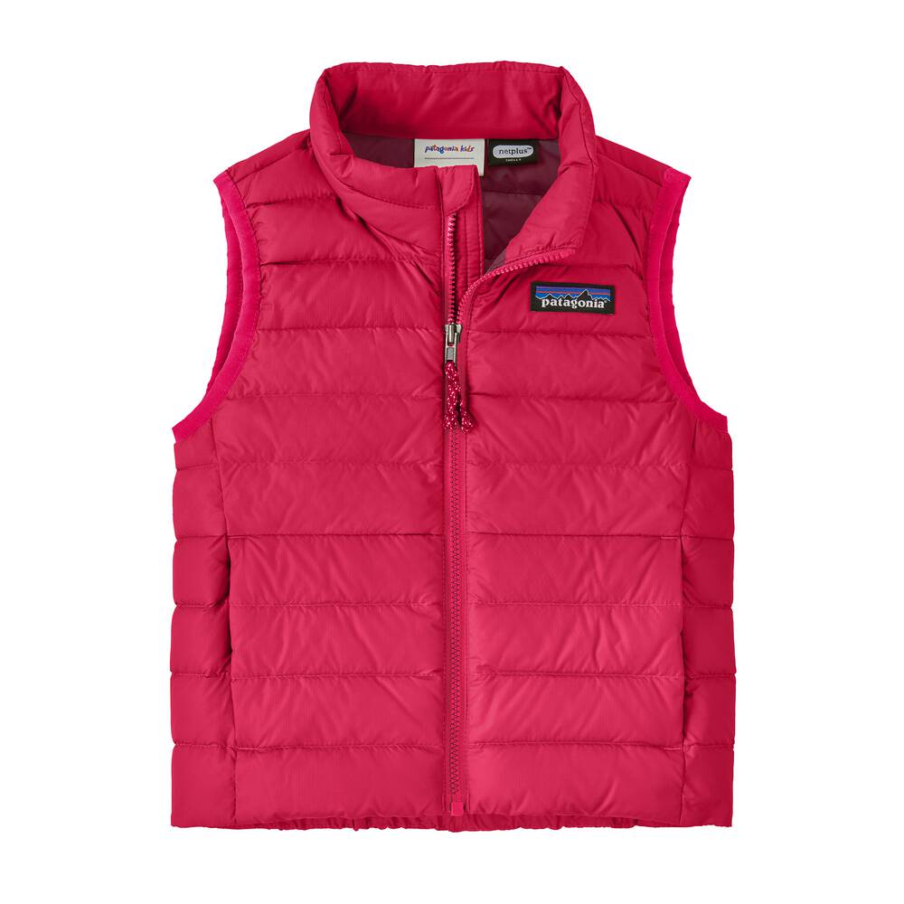 Baby Recycled Down Insulated Vest - Pink