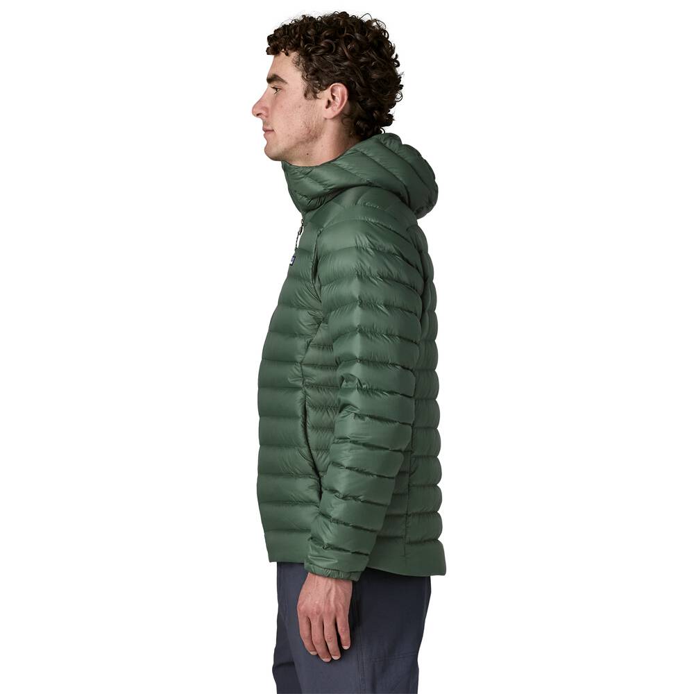 Men's 800-Fill Down Hooded Jacket - Purple