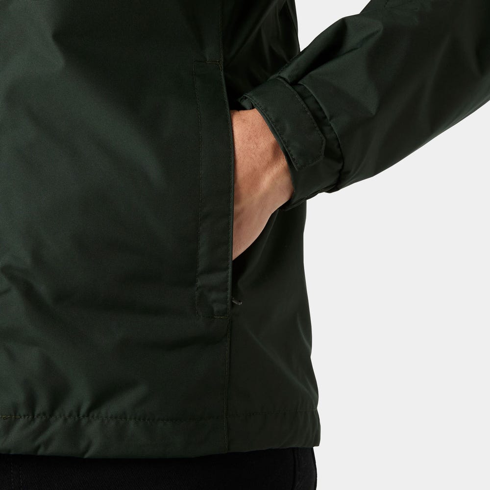 Men's Waterproof Rain Jacket - Green