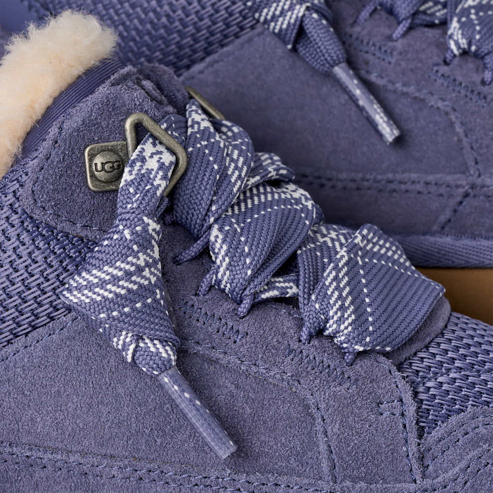Kids' Suede Mesh Sneaker - Dusted Iris