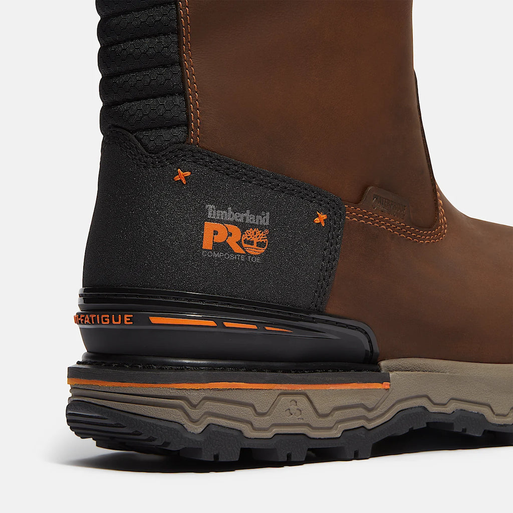 Men's Pull-On Waterproof Composite Toe Work Boot