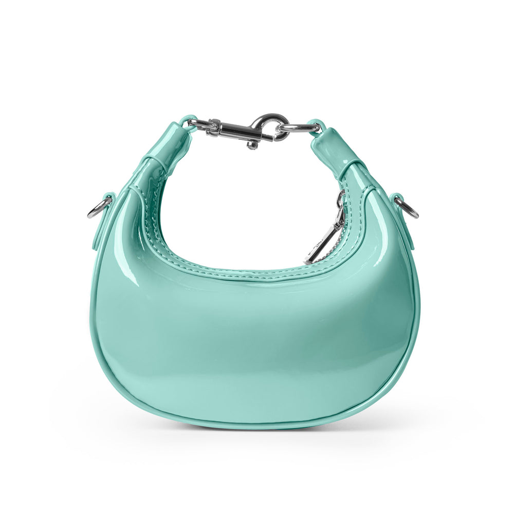 Mini Crescent Crossbody Bag - Teal