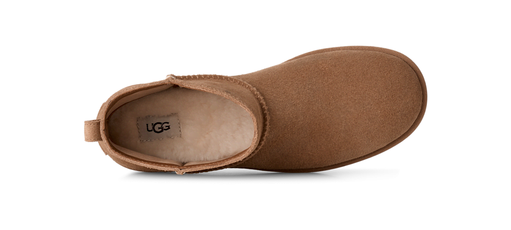 Women's Unlined Leather Mini Boot - Sand