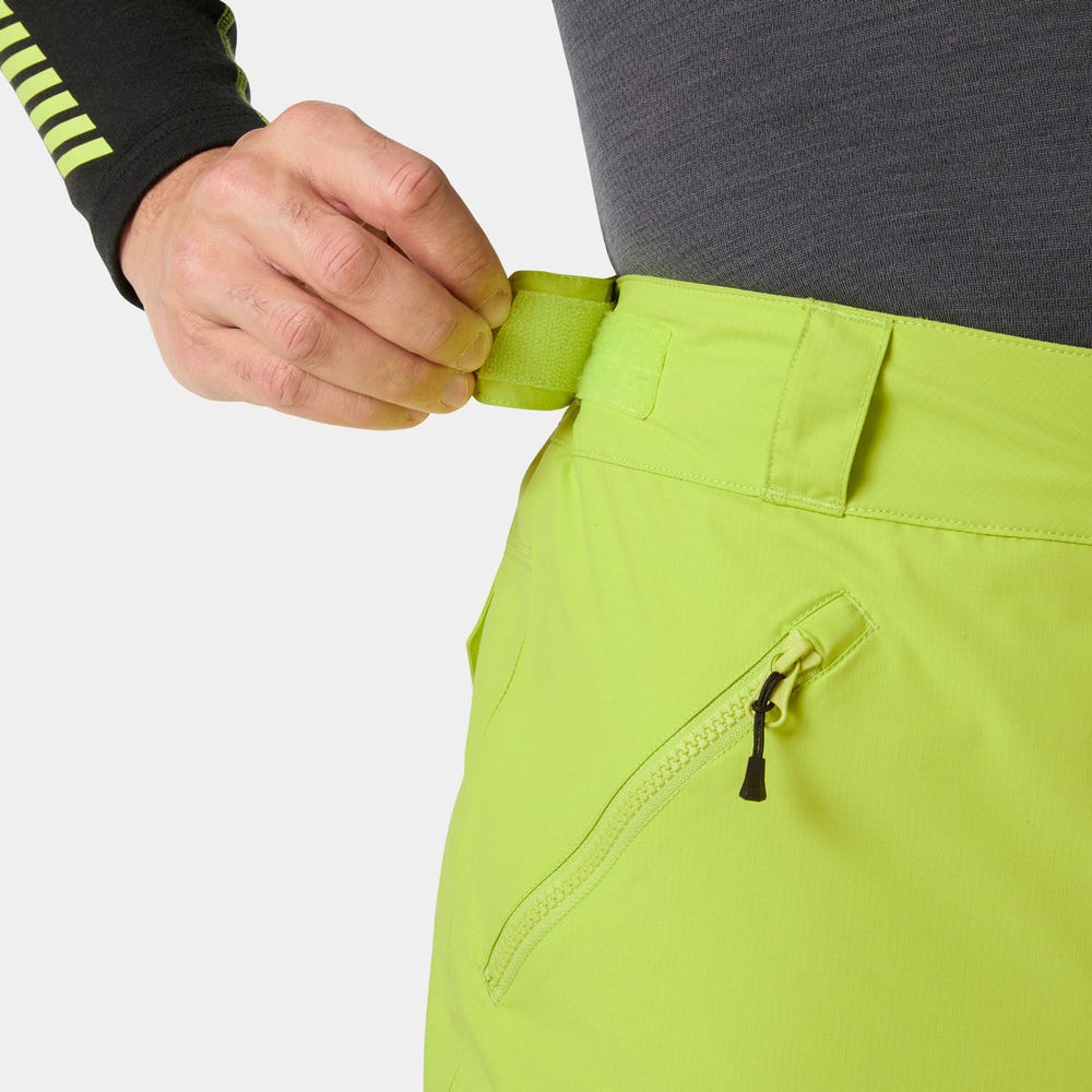Men's Insulated Cargo Ski Pants - Violet