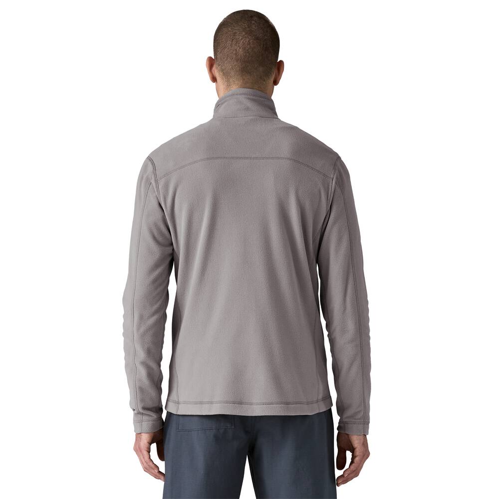 Men's Recycled Microfleece Jacket - Gray