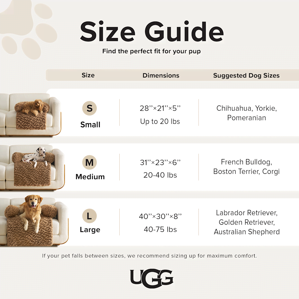 Large Plush Sofa Pet Bed