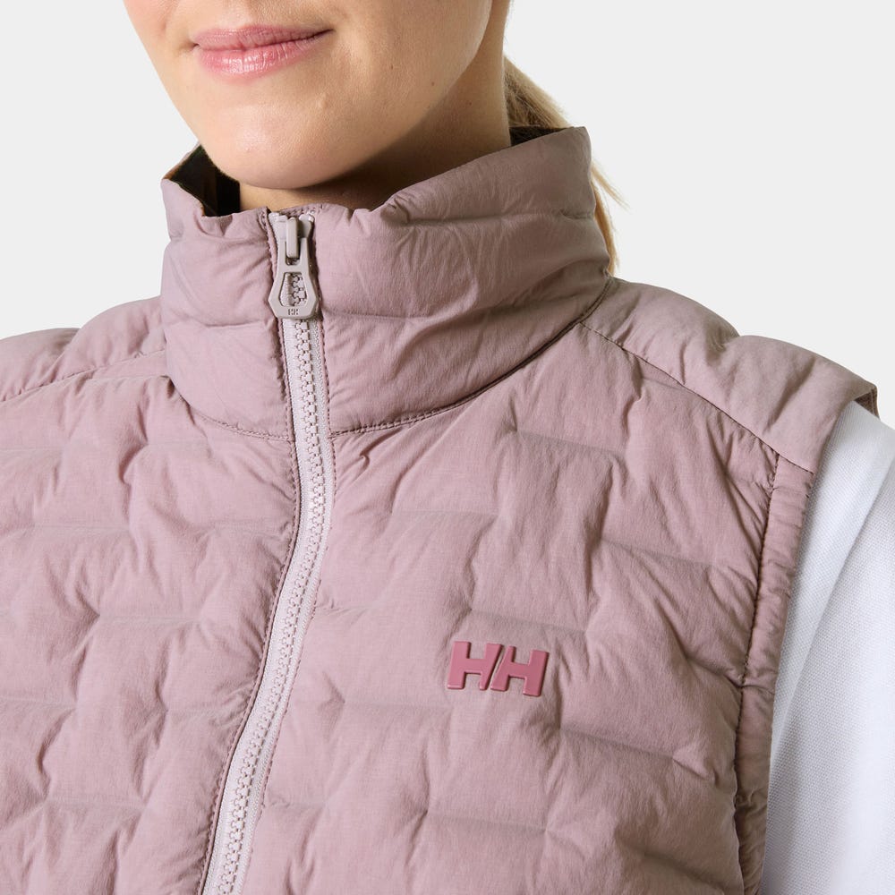 Women's Stretch Insulated Vest - Gray