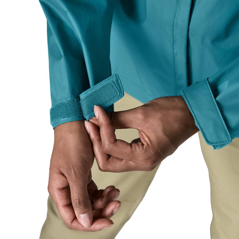 Women's 3-Layer Waterproof Rain Jacket - Blue