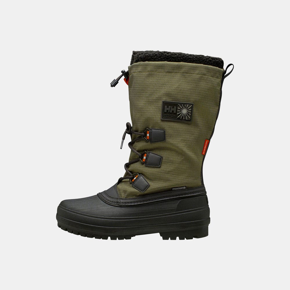 Men's Insulated Winter Boots - Green