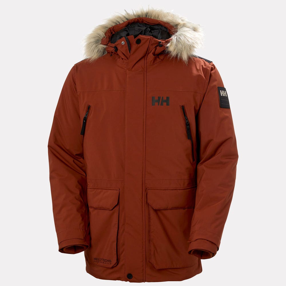 Men's Insulated Waterproof Parka - Gray Green