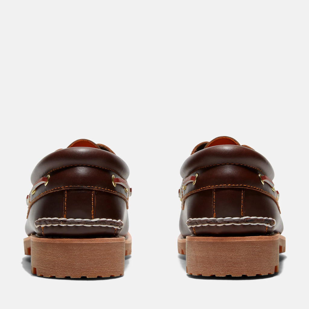 Men's Three-Eye Handsewn Lug Boat Shoe