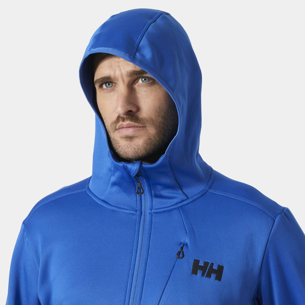Men's Hooded Stretch Fleece Jacket