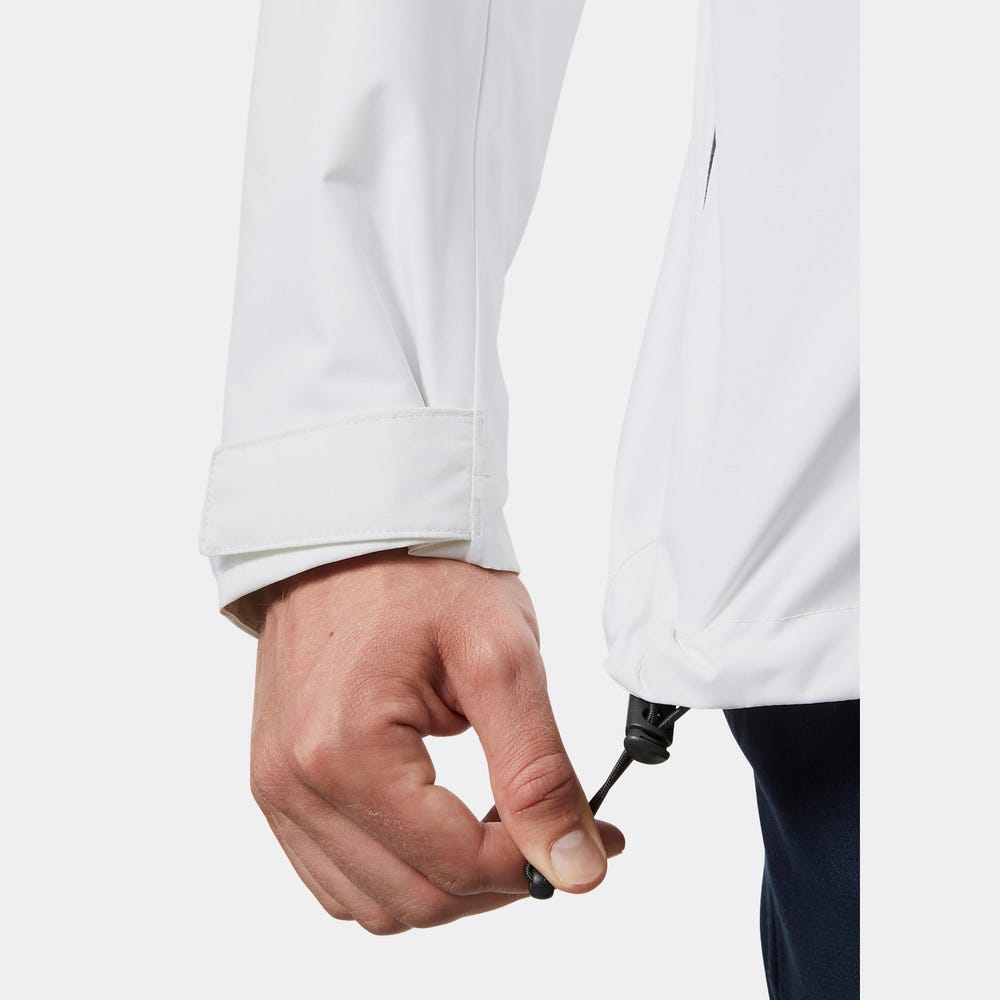 Men's Fleece-Lined Sailing Jacket - White