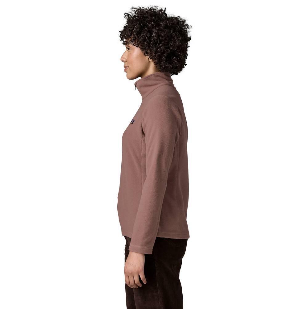 Women's Quarter-Zip Microfleece Pullover - Mango