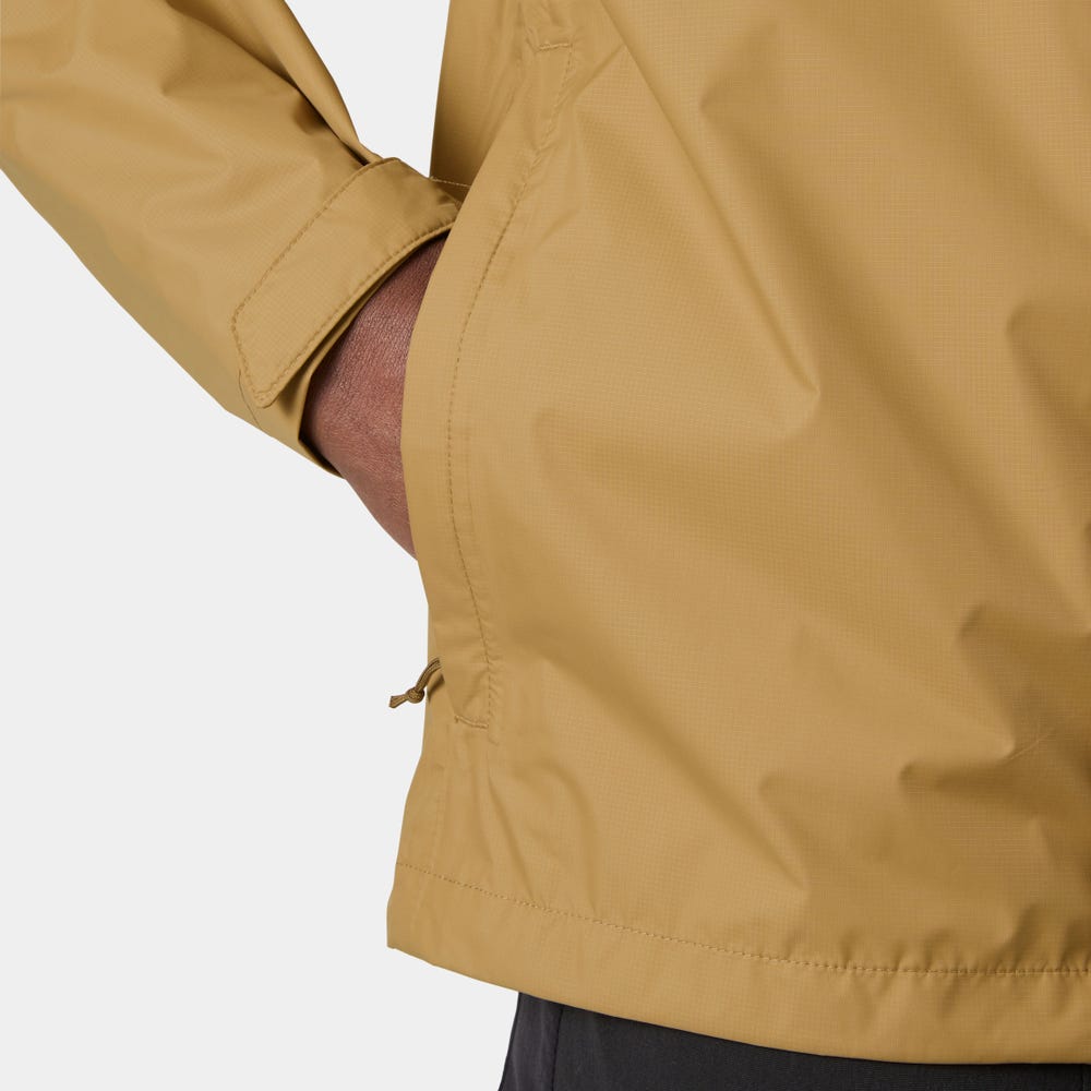Men's Packable Waterproof Shell Jacket - Green