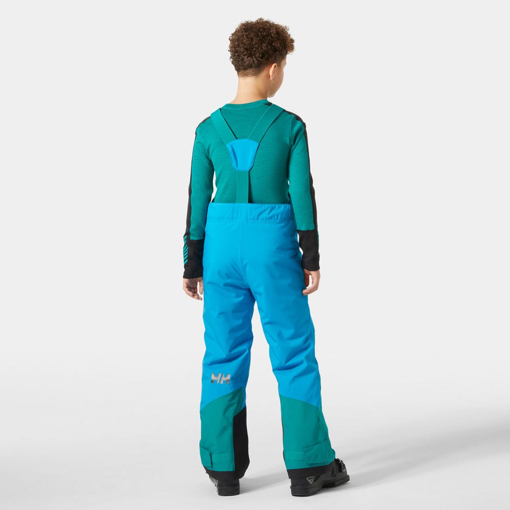 Juniors' Insulated Ski Bib Pants - Black
