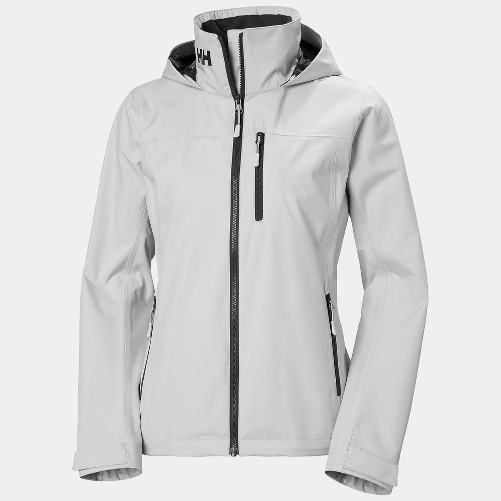 Women's Hooded Sailing Rain Jacket - Black