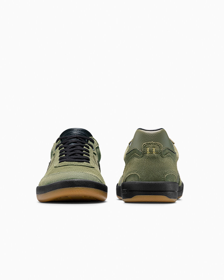 Suede Skate Low Top Shoe - Utility/Egret/Gum