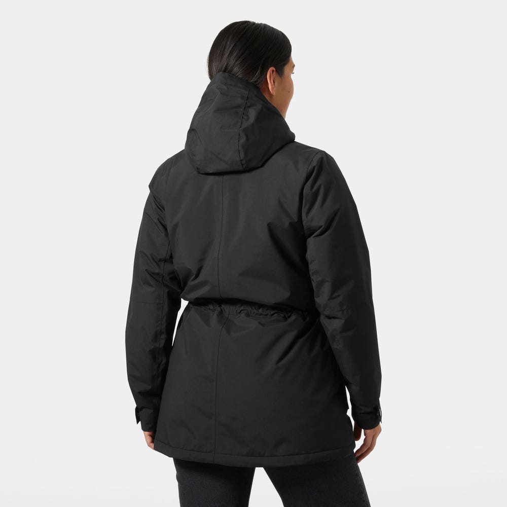 Women's Waterproof Insulated Parka - Black