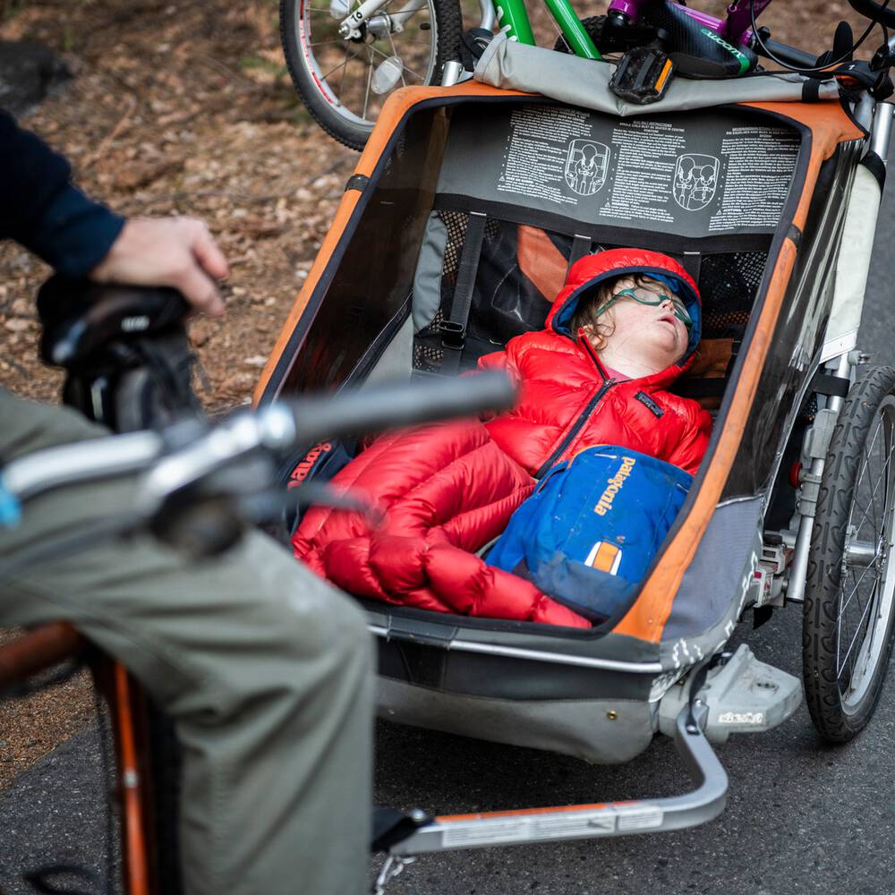 Baby Insulated Down Hooded Jacket - Navy