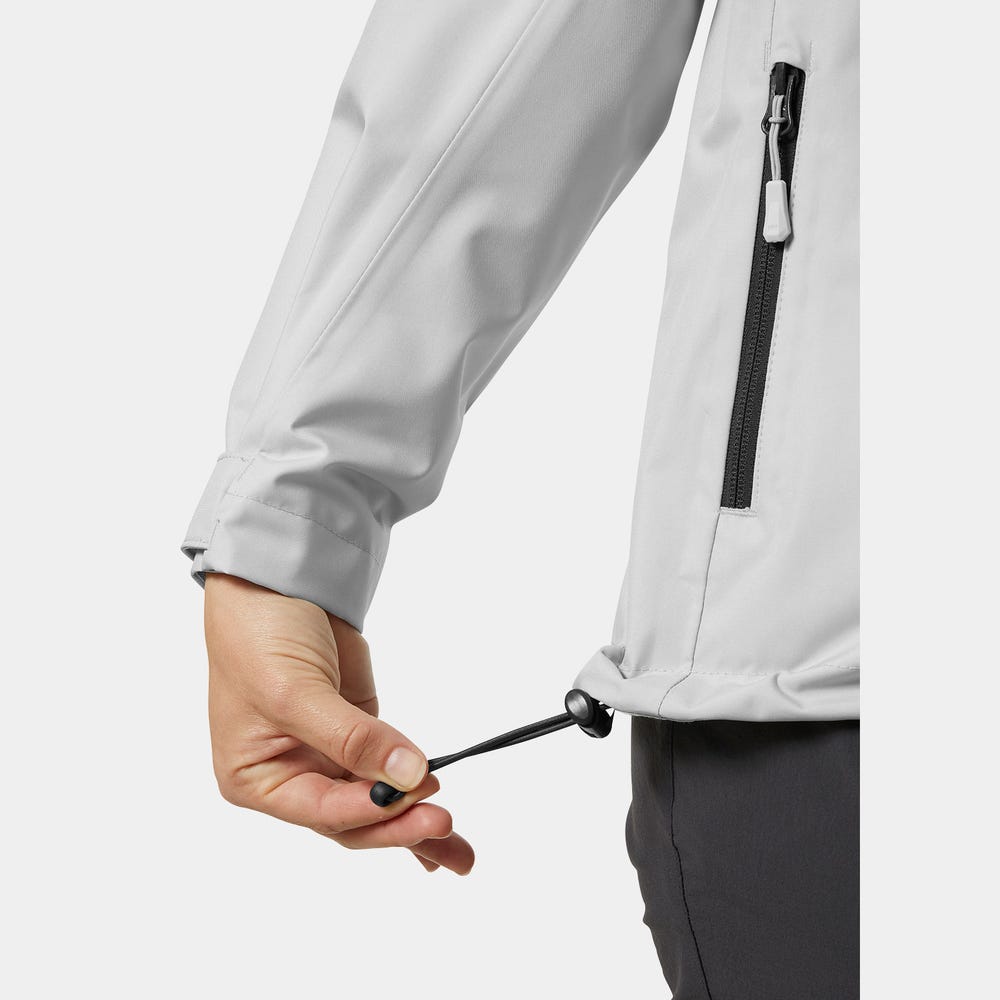 Women's Hooded Sailing Rain Jacket - Black