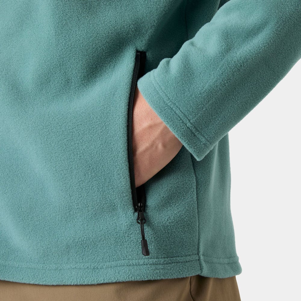 Men's Lightweight Microfleece Jacket - Green