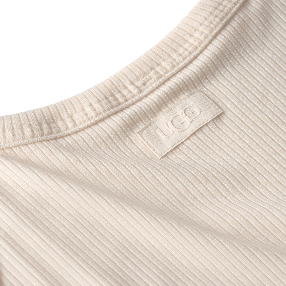 Women's Ribbed Split-Strap Tank Top - Allspice