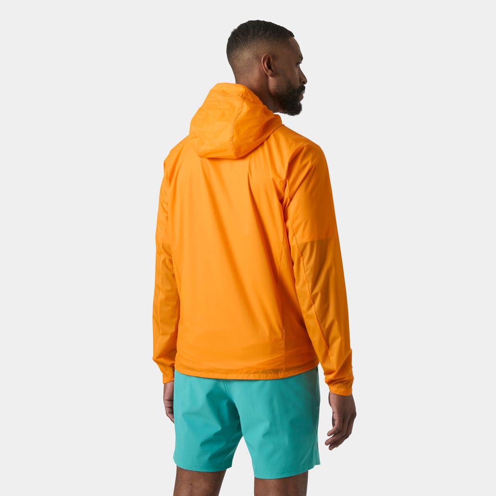 Men's Packable Windbreaker Jacket - Black