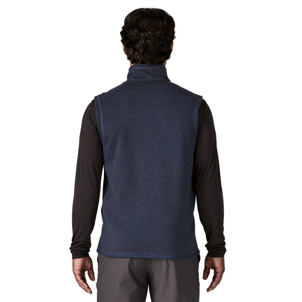 Men's Full-Zip Knit Fleece Vest - Navy